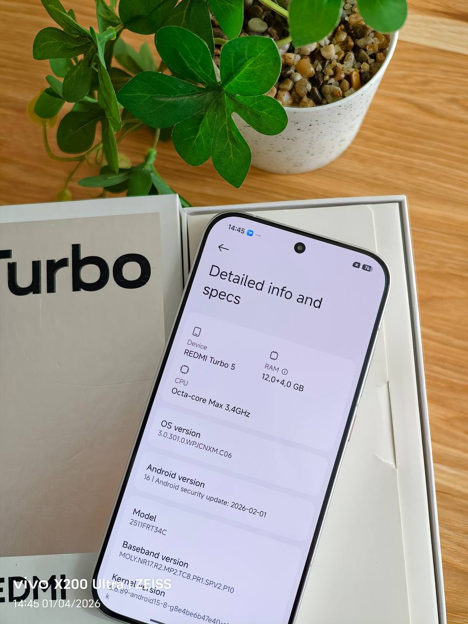 REDMI Turbo 5